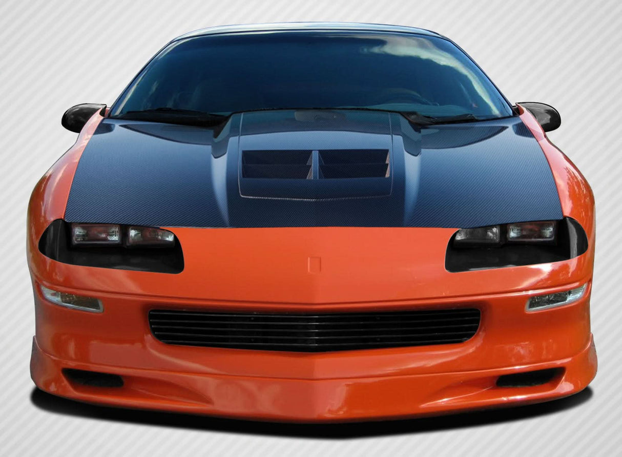 1993-1997 Chevrolet Camaro ZL1 Look Hood - Carbon Fiber