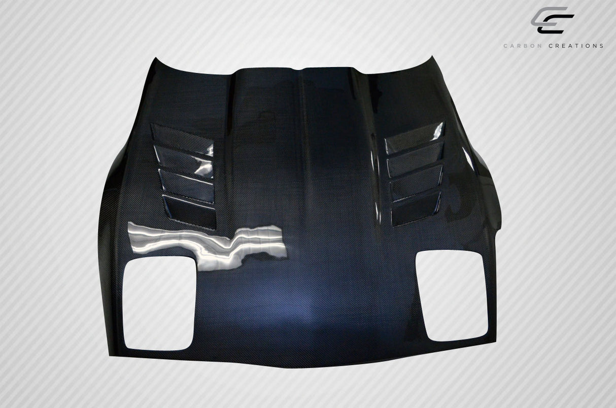 1985-1996 Chevrolet Corvette C4 GT Racing Style Hood - Carbon Fiber