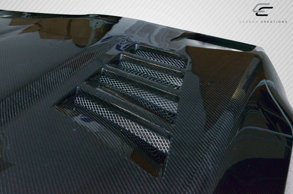 1985-1996 Chevrolet Corvette C4 GT Racing Style Hood - Carbon Fiber