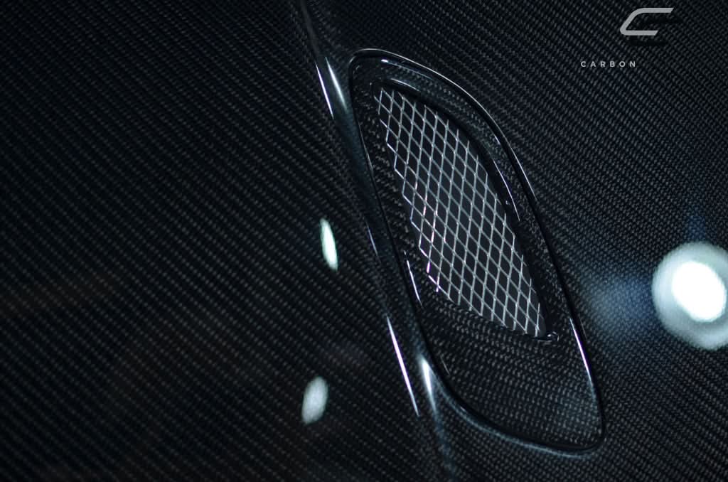 2011-2014 Volkswagen Jetta RV-S Style Hood - Carbon Fiber