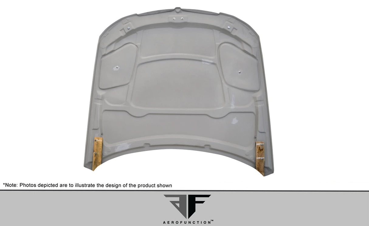 2006-2008 BMW 3 Series E90 AF-1 Style Hood - FRP