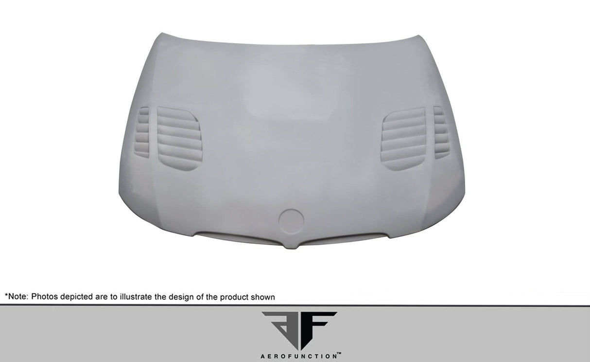 2006-2008 BMW 3 Series E90 AF-1 Style Hood - FRP