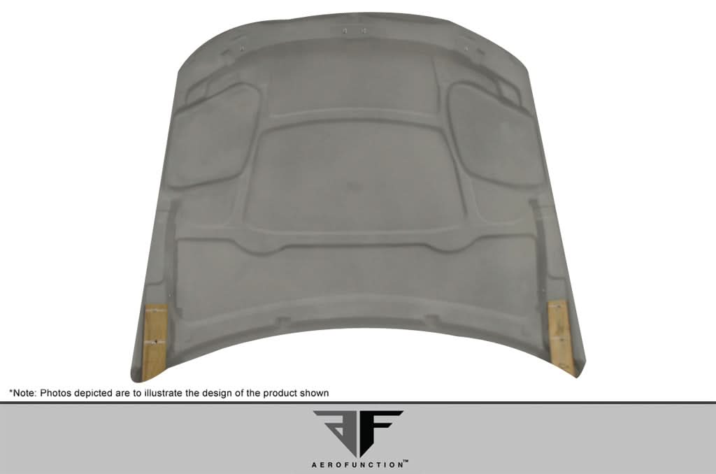 2006-2008 BMW 3 Series E90 AF-1 Style Hood - FRP