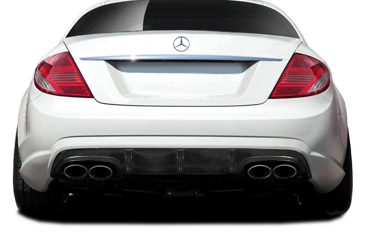 2007-2009 Mercedes CL63 AF-1 Style Rear Diffuser - Carbon Fiber