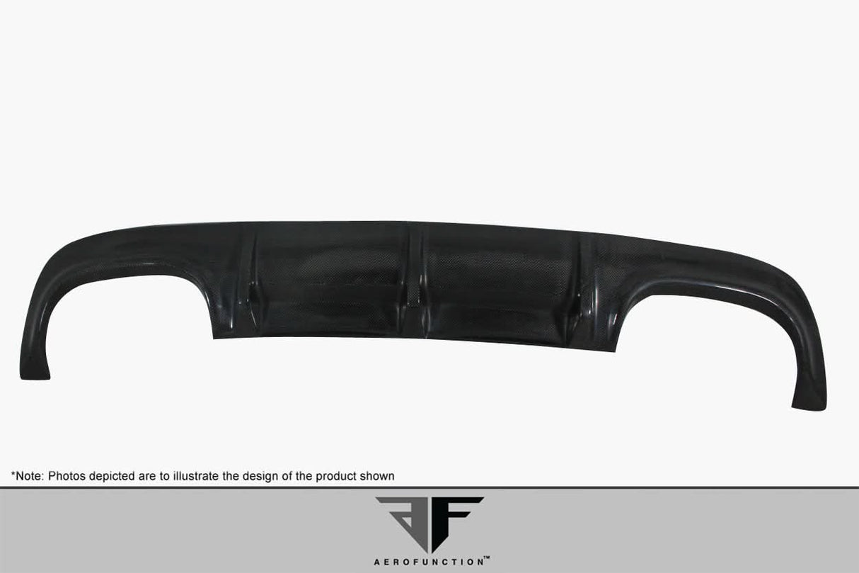 2007-2009 Mercedes CL63 AF-1 Style Rear Diffuser - Carbon Fiber