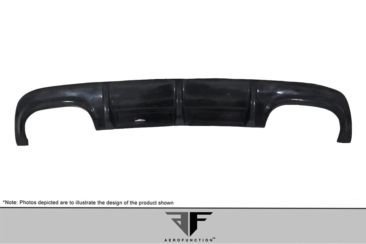 2007-2009 Mercedes CL63 AF-1 Style Rear Diffuser - Carbon Fiber