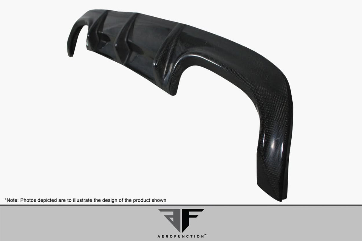 2007-2009 Mercedes CL63 AF-1 Style Rear Diffuser - Carbon Fiber