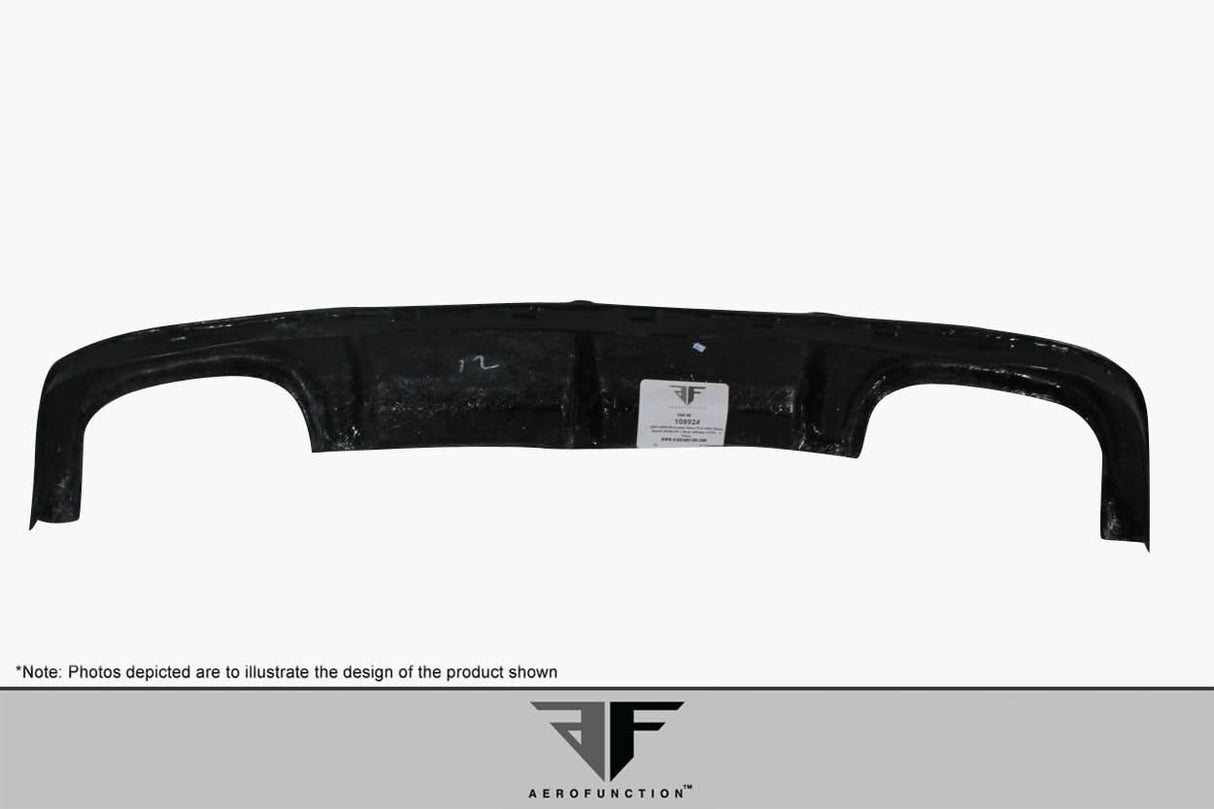 2007-2009 Mercedes CL63 AF-1 Style Rear Diffuser - Carbon Fiber