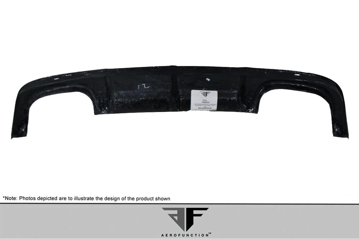 2007-2009 Mercedes CL63 AF-1 Style Rear Diffuser - Carbon Fiber