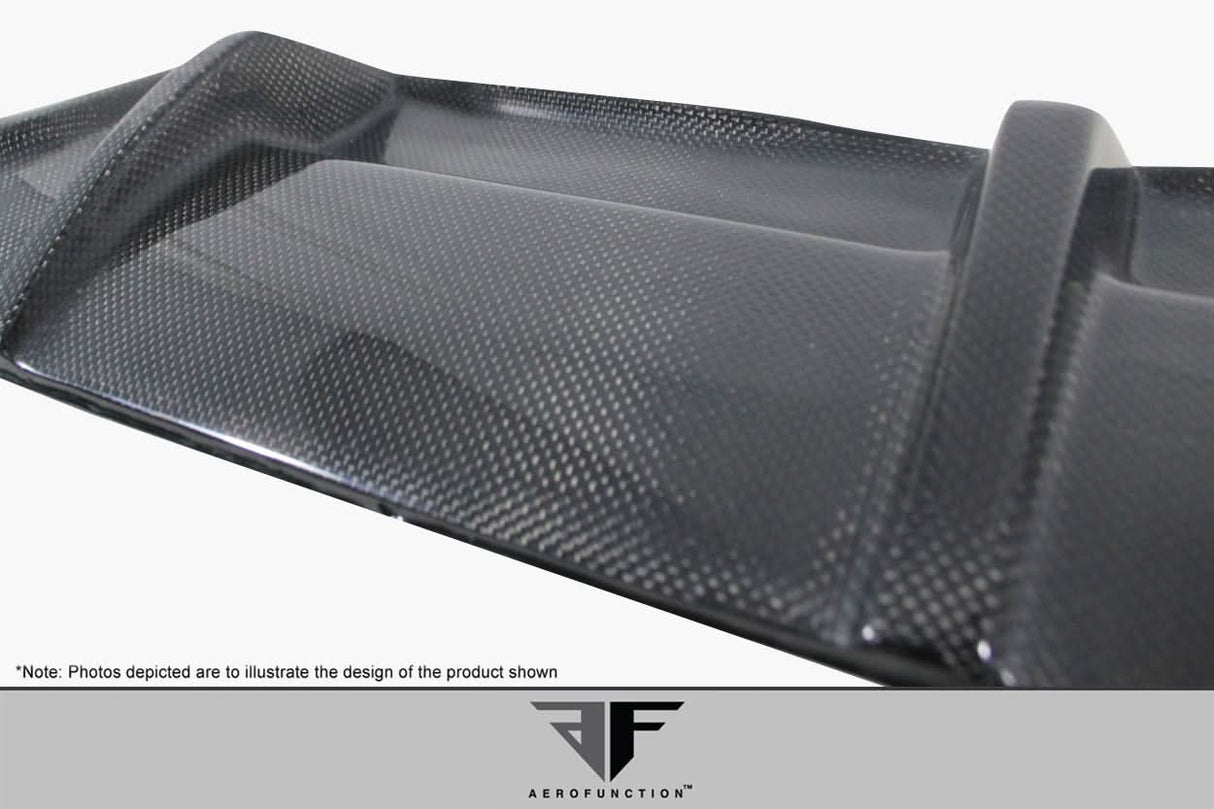 2007-2009 Mercedes CL63 AF-1 Style Rear Diffuser - Carbon Fiber