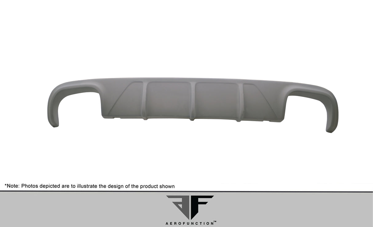2009-2011 Porsche 911 Carrera AF-2 Style Rear Diffuser - FRP