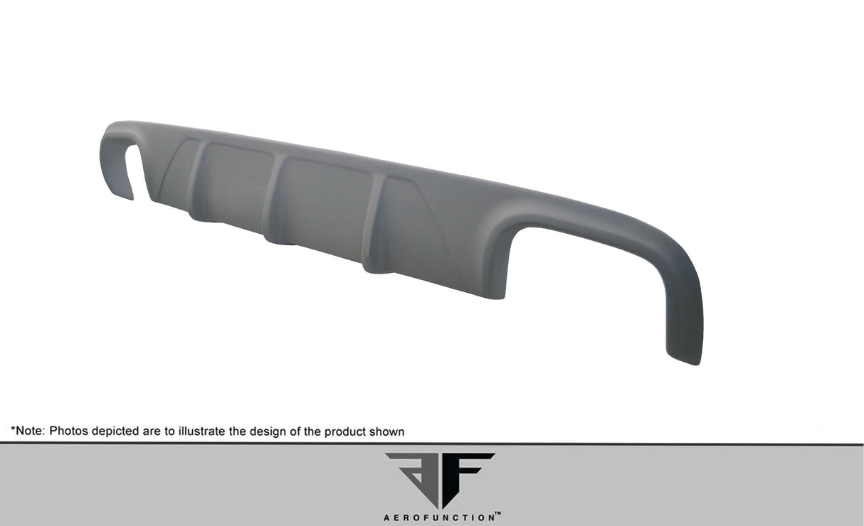 2009-2011 Porsche 911 Carrera AF-2 Style Rear Diffuser - FRP