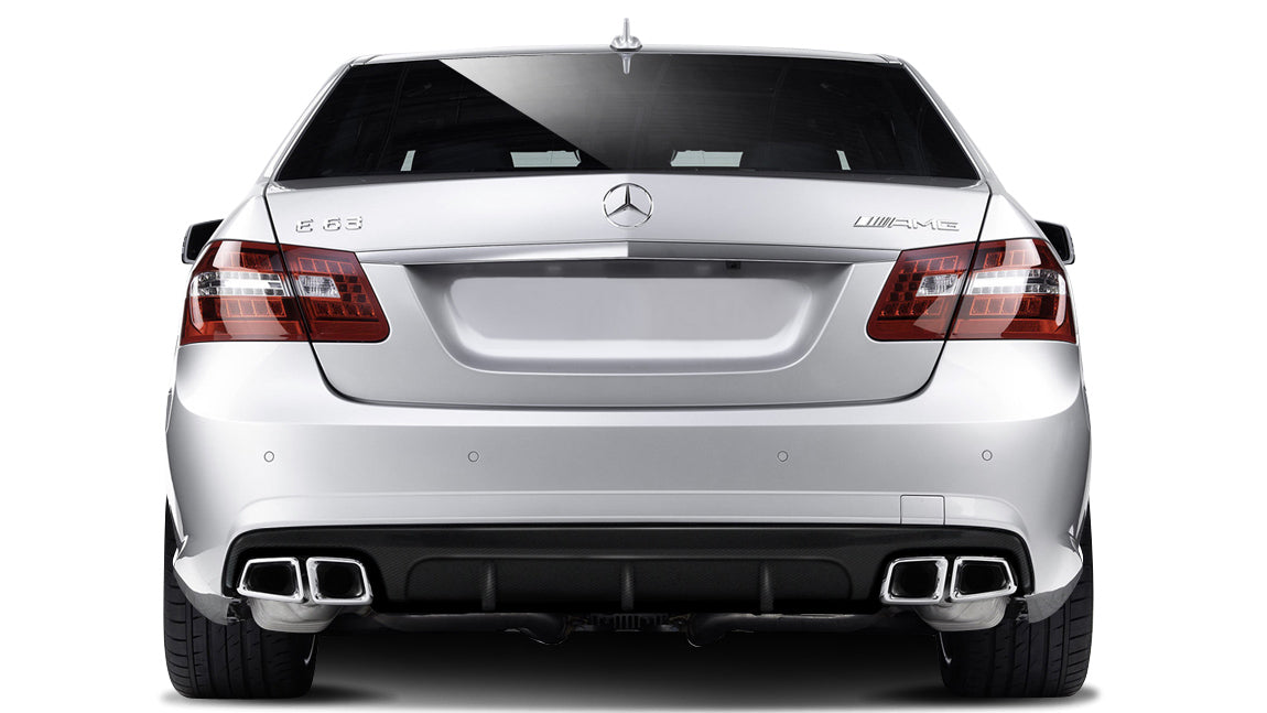2010-2013 Mercedes E Class W212 AMG Sport AF-3 Style Rear Diffuser - Carbon Fiber