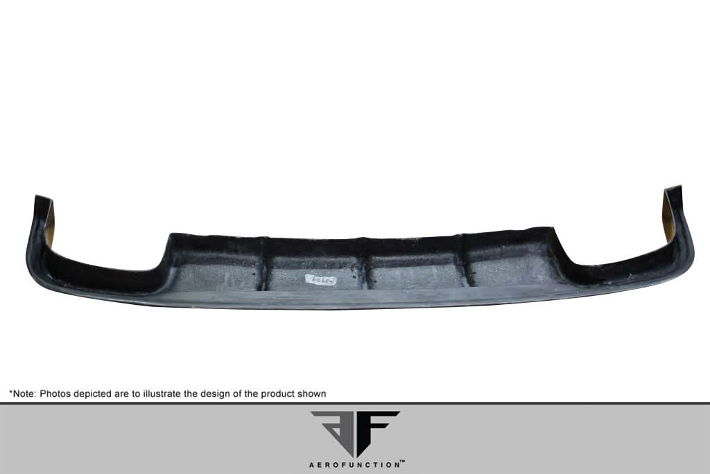 2010-2013 Mercedes E Class W212 AMG Sport AF-3 Style Rear Diffuser - Carbon Fiber