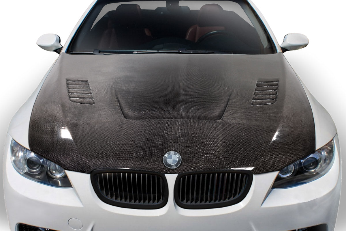 2007-2010 BMW 3 Series E92/E93 AF-1 Style Hood - Carbon Fiber