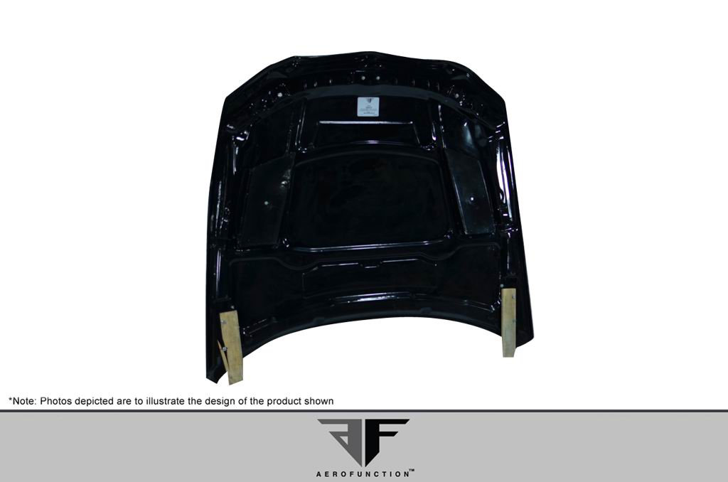 2007-2010 BMW 3 Series E92/E93 AF-1 Style Hood - Carbon Fiber