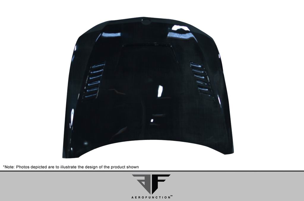 2007-2010 BMW 3 Series E92/E93 AF-1 Style Hood - Carbon Fiber