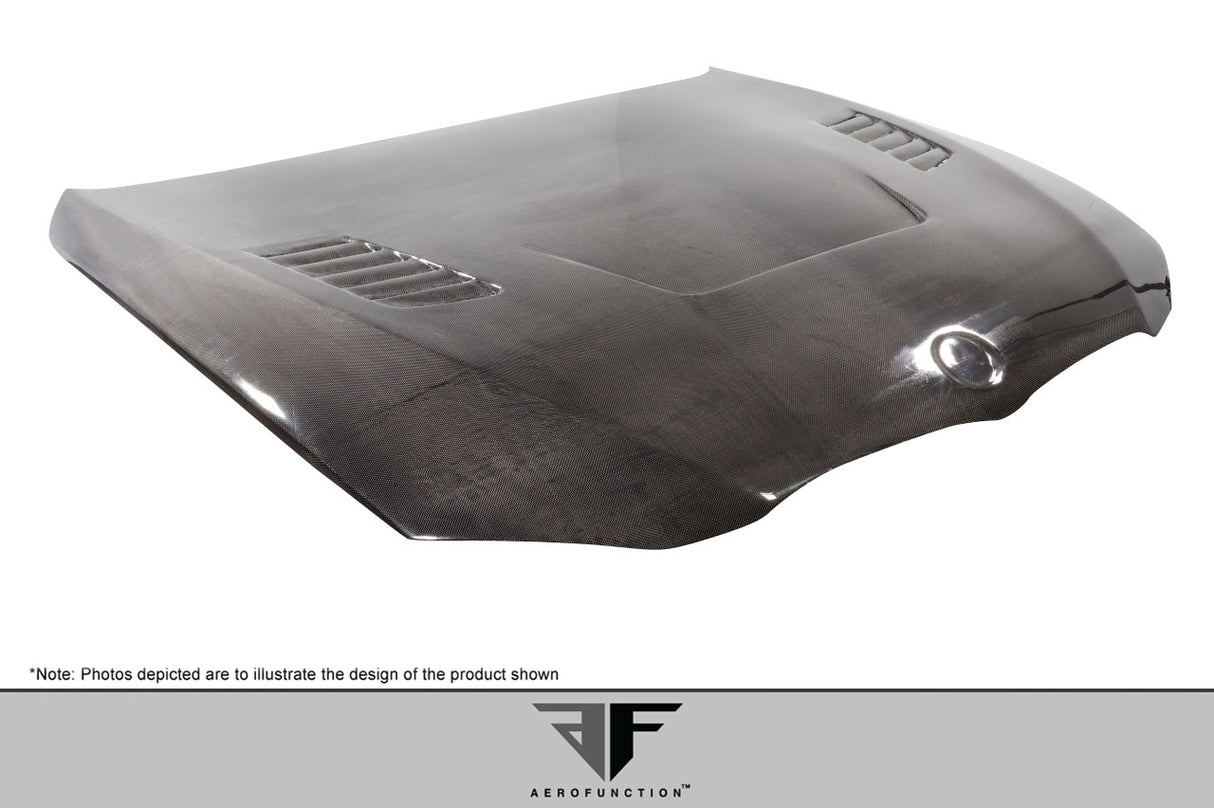 2007-2010 BMW 3 Series E92/E93 AF-1 Style Hood - Carbon Fiber