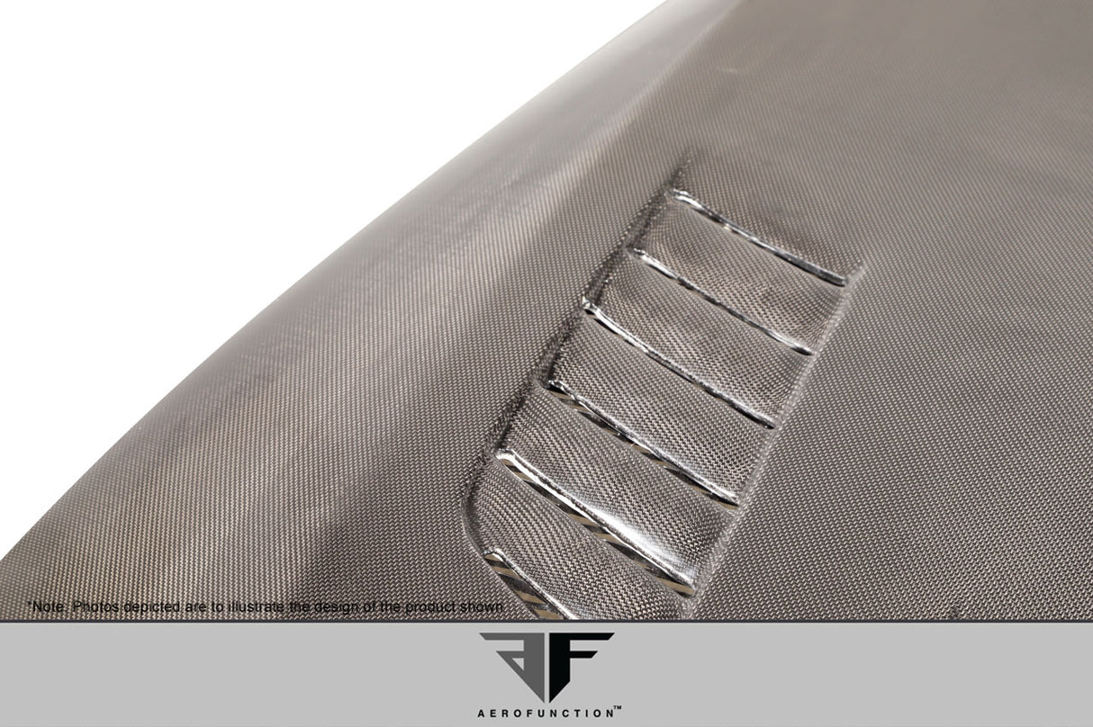 2007-2010 BMW 3 Series E92/E93 AF-1 Style Hood - Carbon Fiber