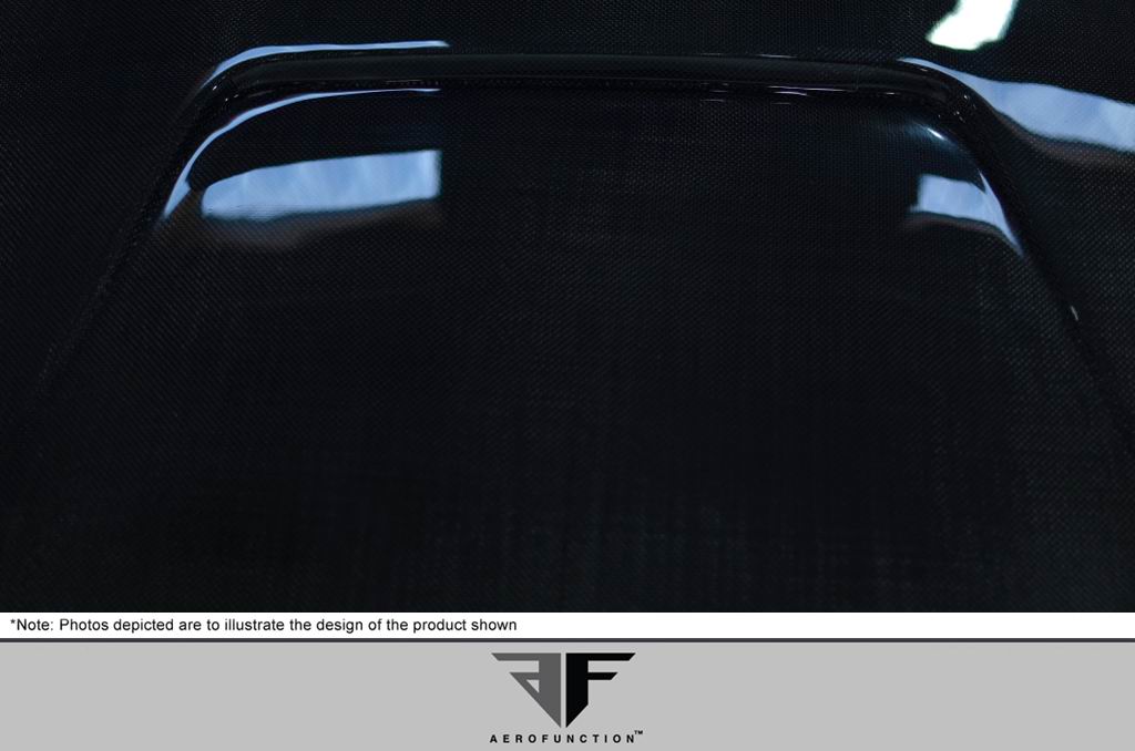 2007-2010 BMW 3 Series E92/E93 AF-1 Style Hood - Carbon Fiber