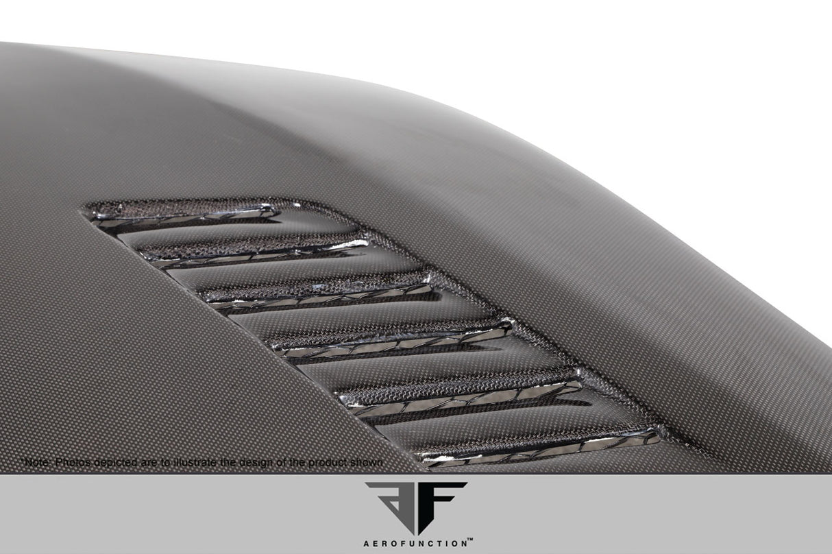2007-2010 BMW 3 Series E92/E93 AF-1 Style Hood - Carbon Fiber