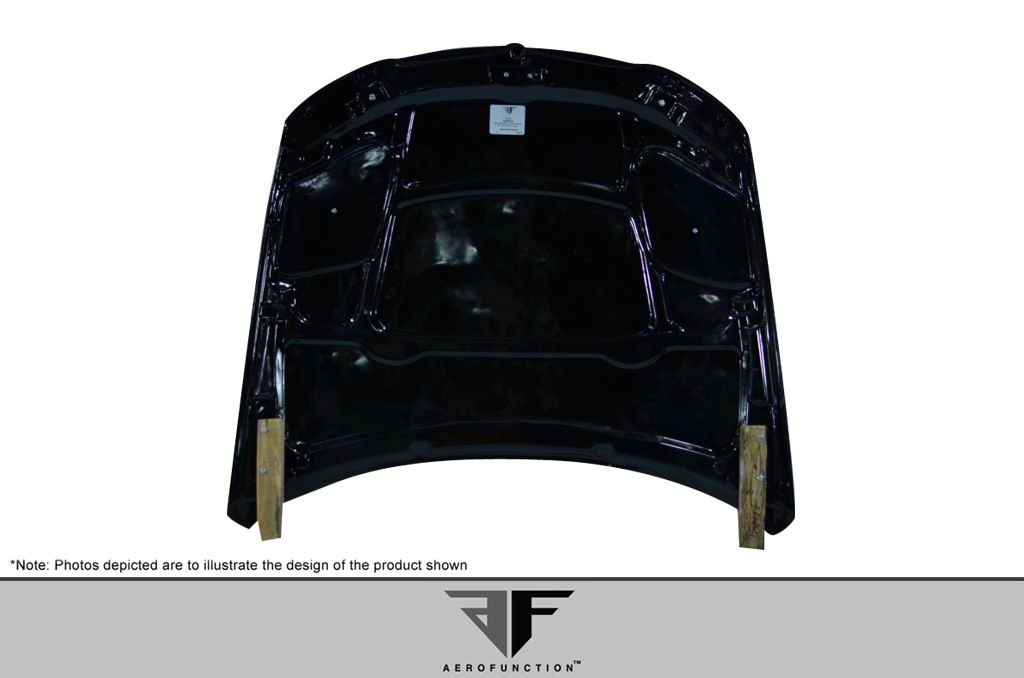 2006-2008 BMW 3 Series E90 AF-1 Style Hood - Carbon Fiber