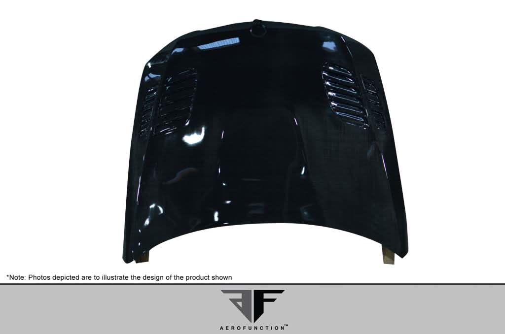 2006-2008 BMW 3 Series E90 AF-1 Style Hood - Carbon Fiber
