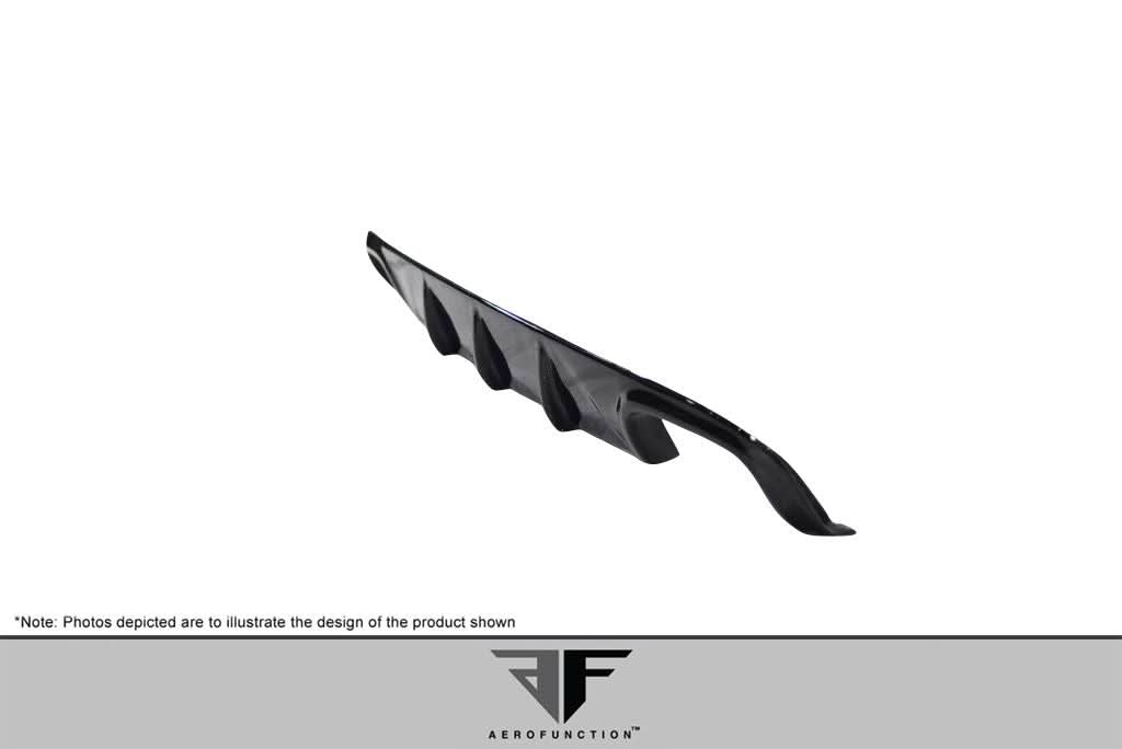 2009-2011 Porsche 911 Carrera AF-2 Style Rear Diffuser - Carbon Fiber