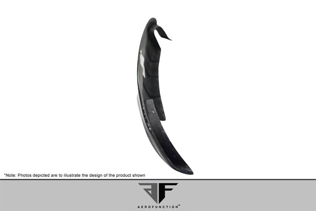 2009-2011 Porsche 911 Carrera AF-2 Style Rear Diffuser - Carbon Fiber