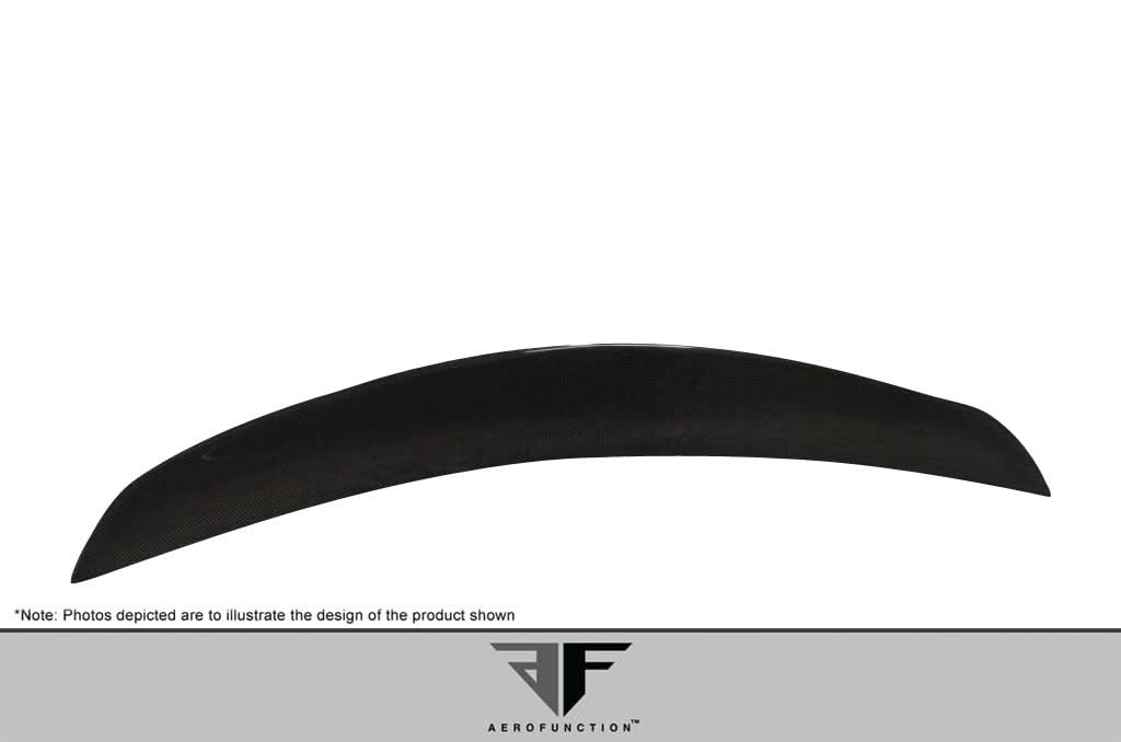 2003-2009 Mercedes CLK W209 AF-1 Style Trunk Spoiler - Carbon Fiber