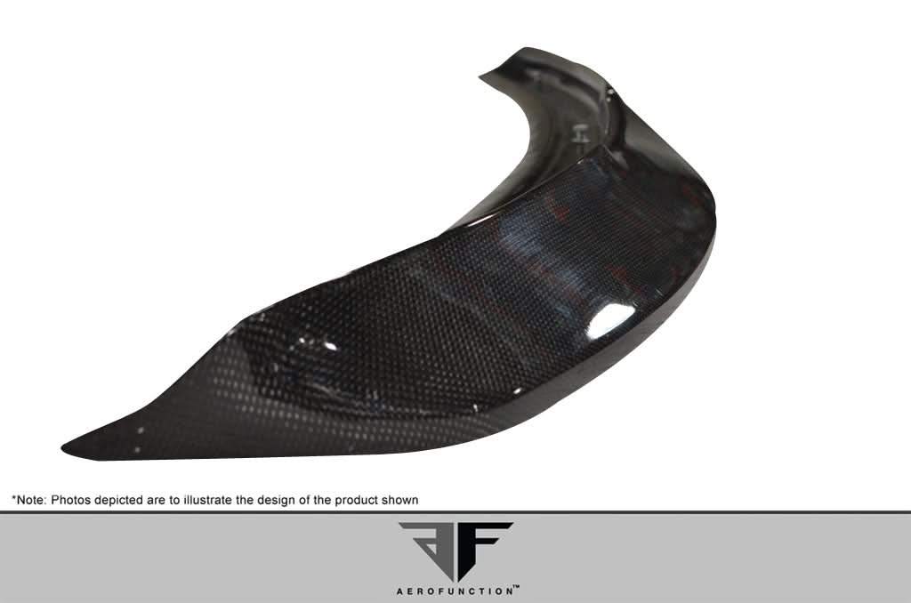 2003-2009 Mercedes CLK W209 AF-1 Style Trunk Spoiler - Carbon Fiber