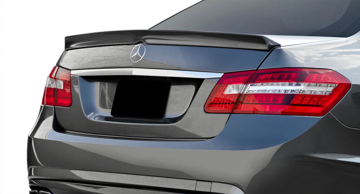 2010-2016 Mercedes E Class W212 AF-3 Style Trunk Spoiler - Carbon