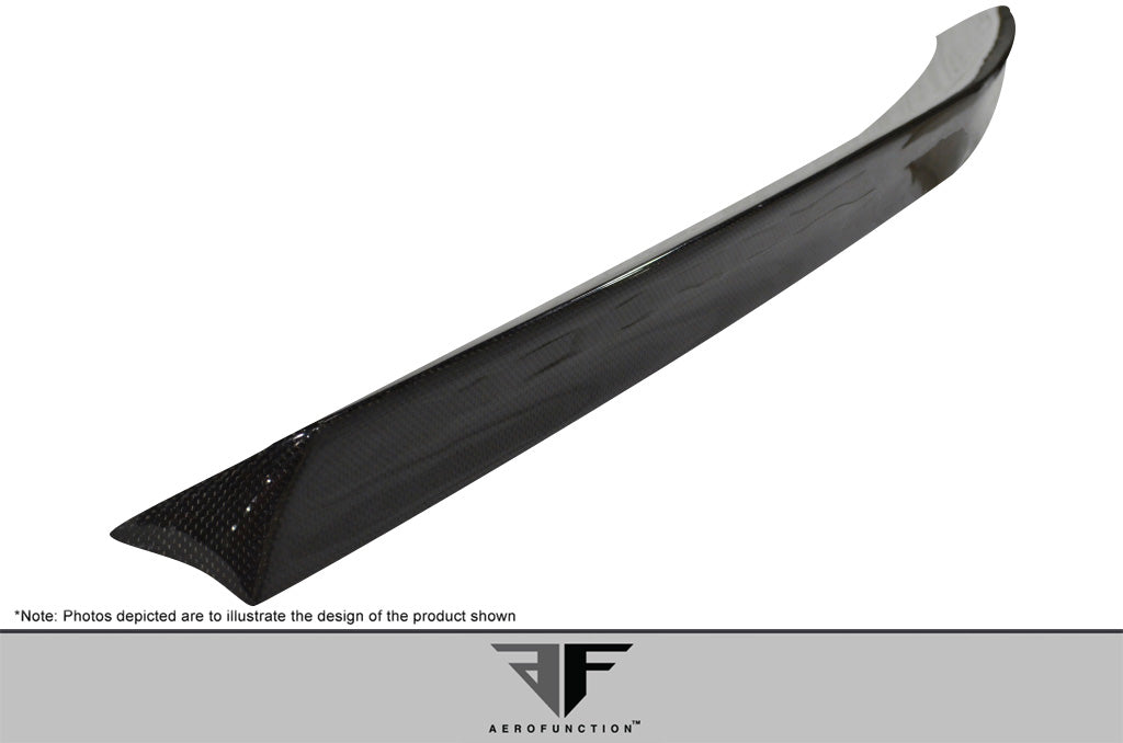 2010-2016 Mercedes E Class W212 4DR Carbon AF-3 Trunk Spoiler ( CFP ) - 1 Piece