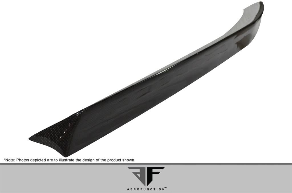 2010-2016 Mercedes E Class W212 AF-3 Style Trunk Spoiler - Carbon