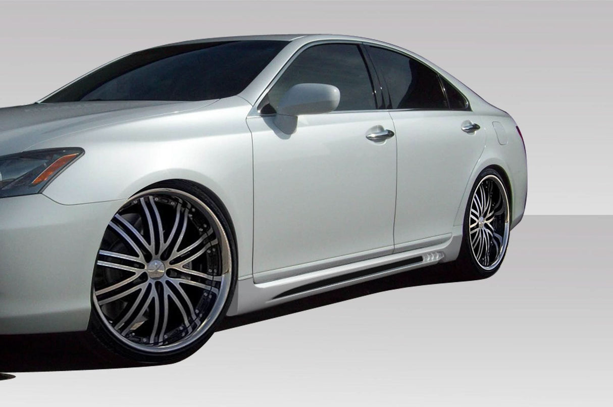 2007-2012 Lexus ES350 AM-S Style Side Skirt Rocker Panels - FRP