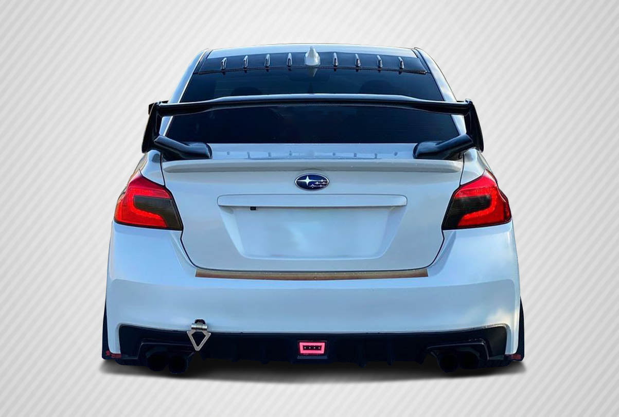 2008-2018 Subaru WRX STI STI Look Trunk Spoiler - Carbon Fiber