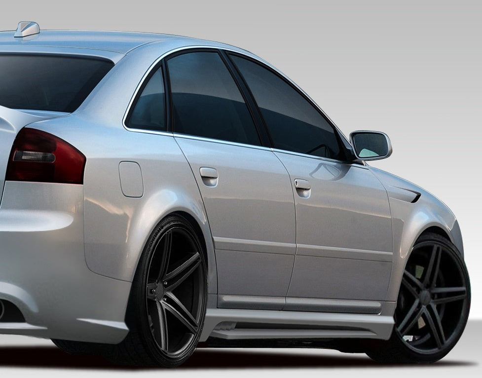 1998-2004 Audi A6 CT-R Style Side Skirt Rocker Panels - FRP