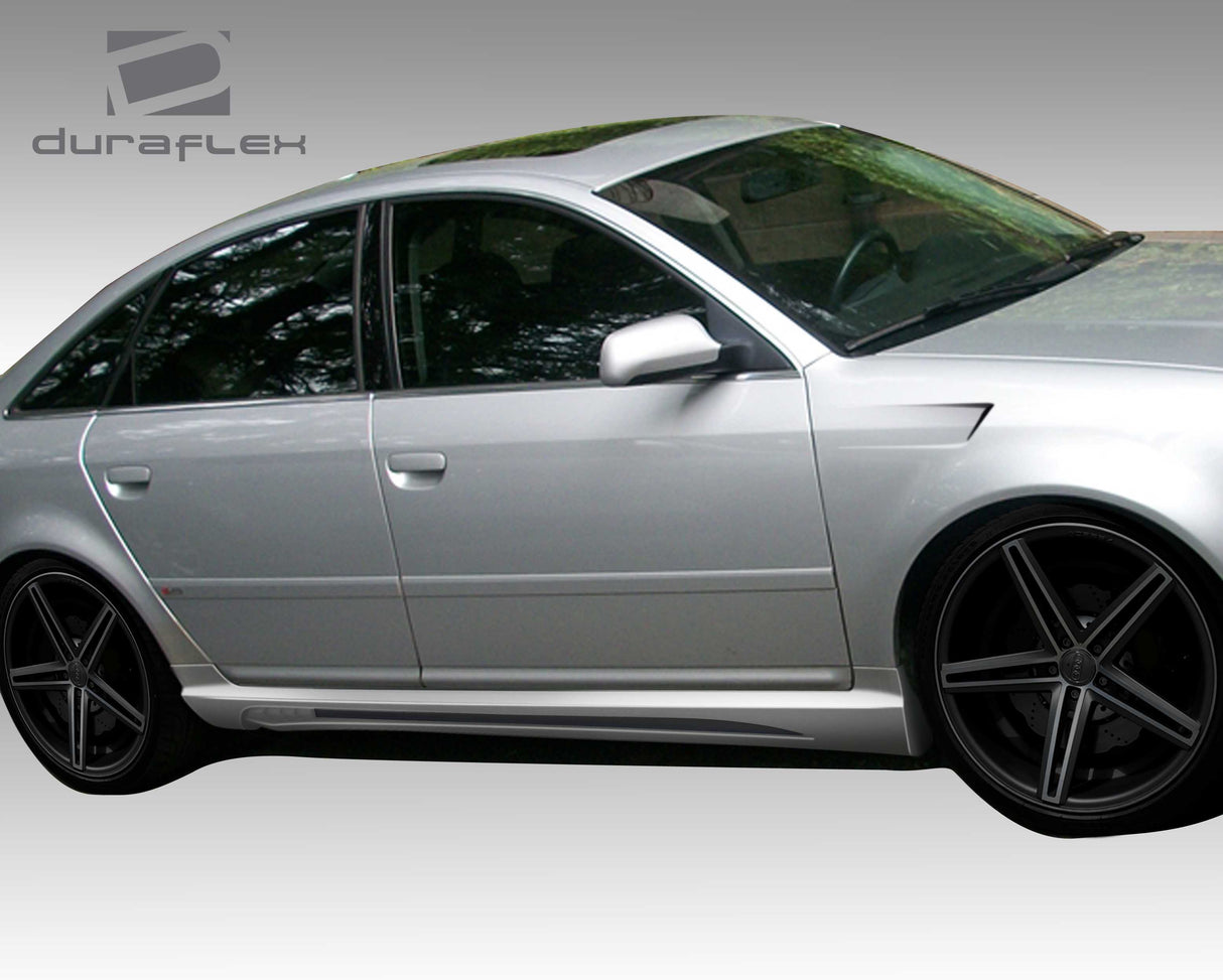 1998-2004 Audi A6 CT-R Style Side Skirt Rocker Panels - FRP