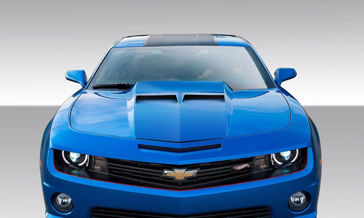 2010-2015 Chevrolet Camaro SC-1 Style Hood - 1 Piece - FRP