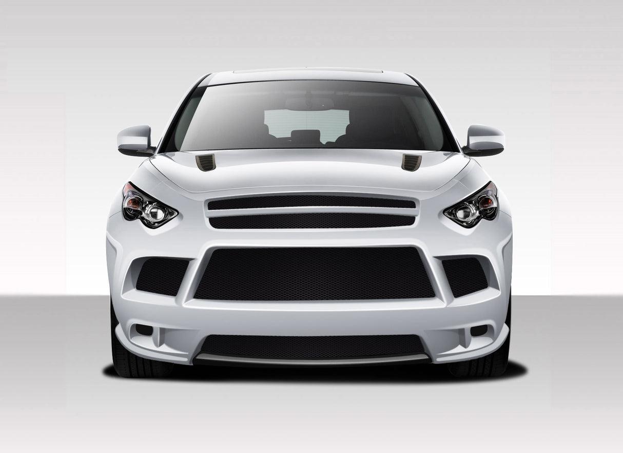 2009-2011 Infiniti FX35 FX50 QX70 CT-R Style Front Bumper Cover - FRP