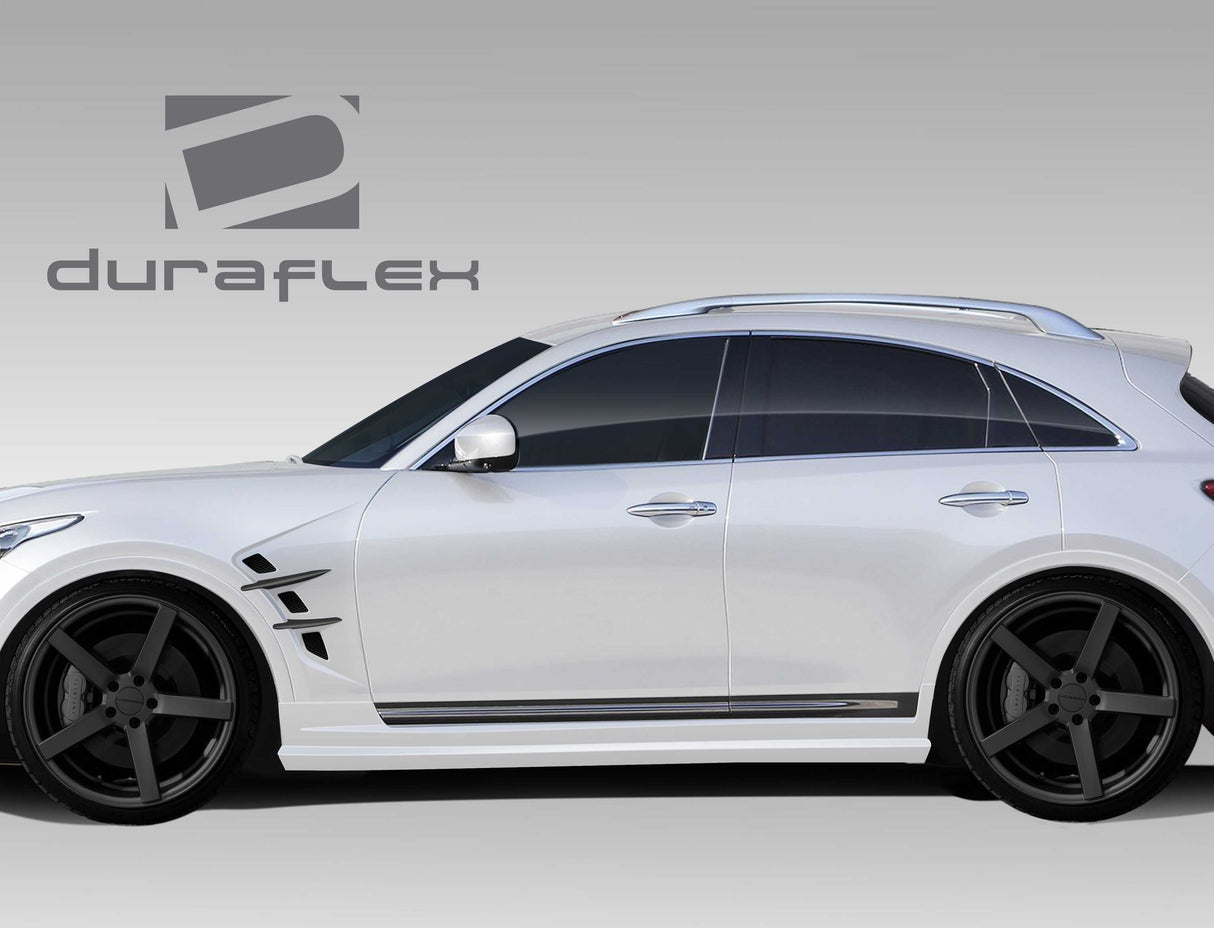 2009-2017 Infiniti FX35 FX50 QX70 CT-R Style Fenders - 2 Piece - FRP