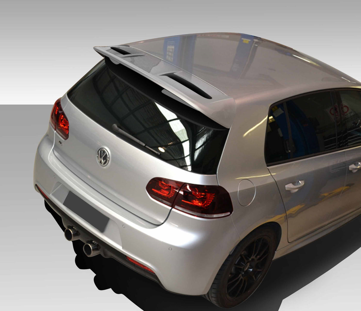 2010-2014 Volkswagen Golf GTI ST-R Style Wing Trunk Lid Spoiler - FRP