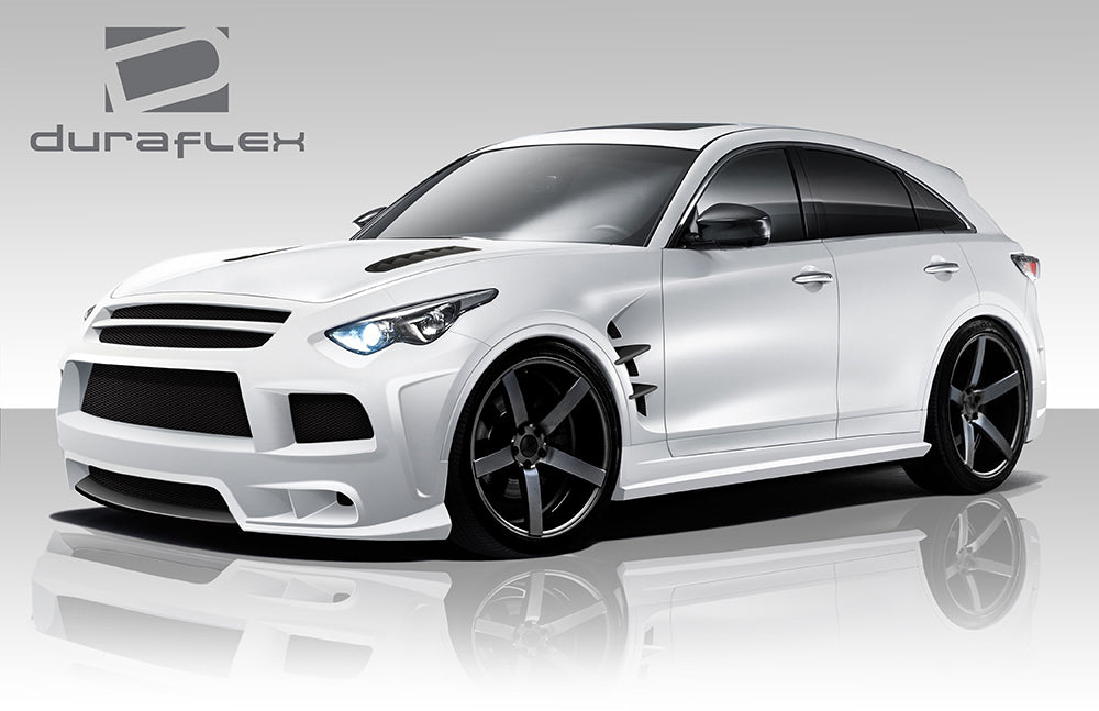 2009-2011 Infiniti FX35 FX50 QX70 CT-R Style Body Kit - 7 Piece - FRP