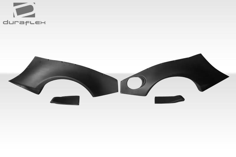2013-2020 Toyota 86 GT500 Style Wide Body Rear Fenders - FRP