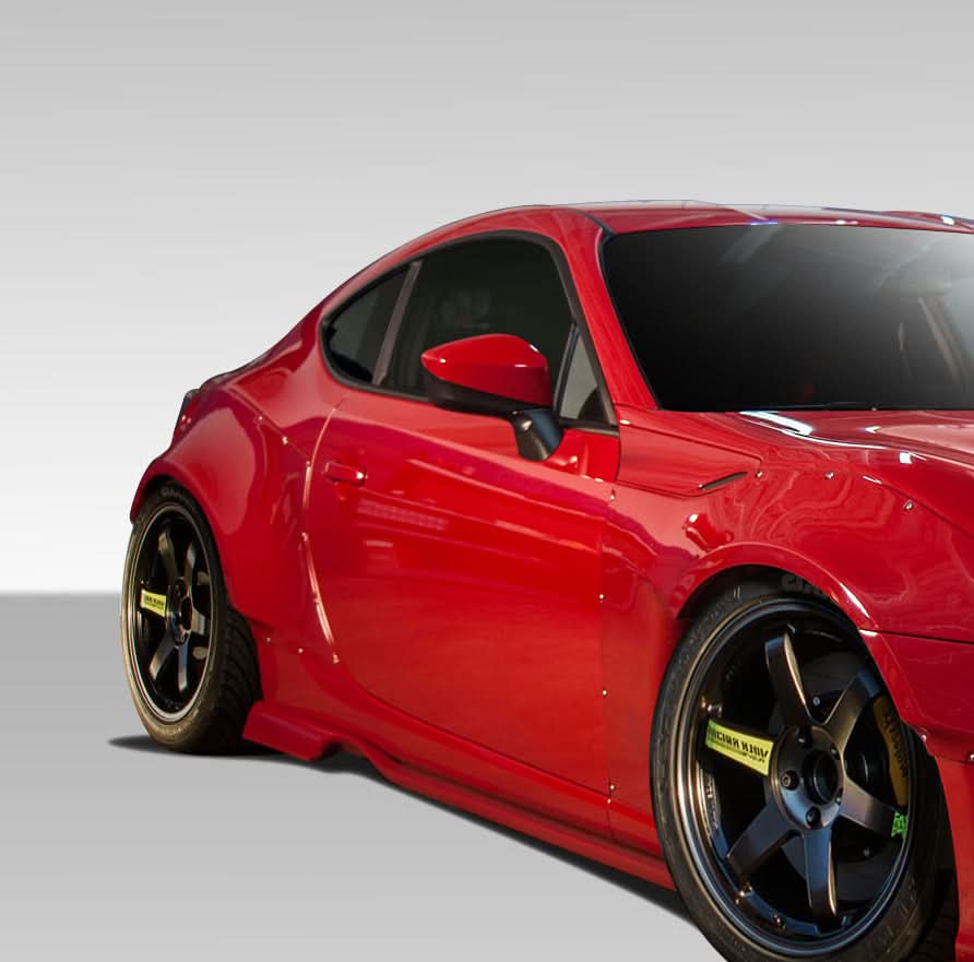 2013-2016 Subaru BRZ GT500 Style Body Kit - 4 Piece - FRP