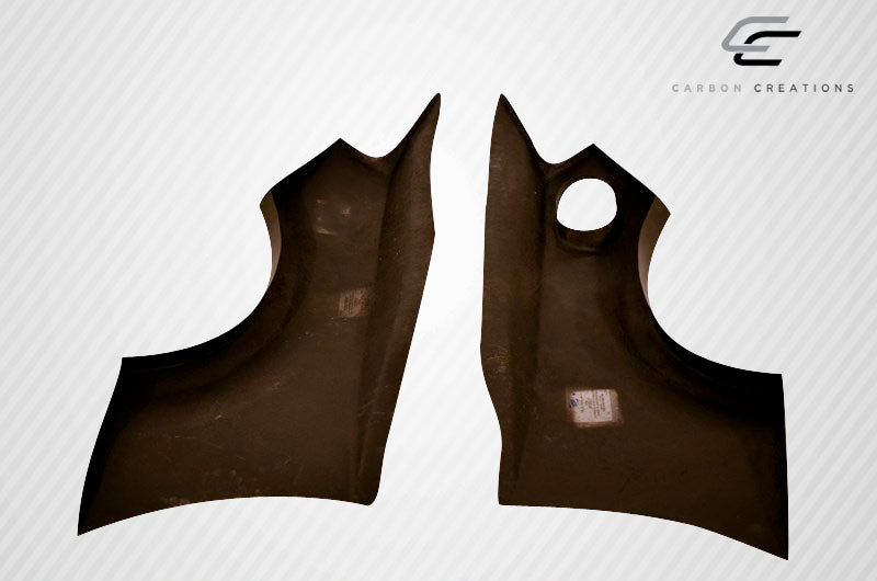 2013-2020 Toyota 86 86-R Style Wide Body Rear Fenders - FRP
