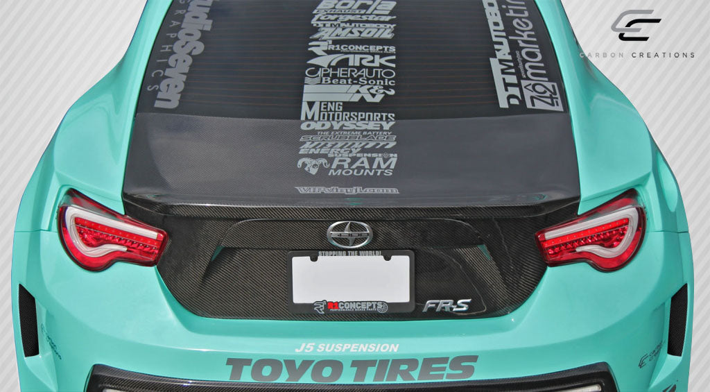 2013-2020 Toyota 86 86-R Style Trunk - Carbon Fiber