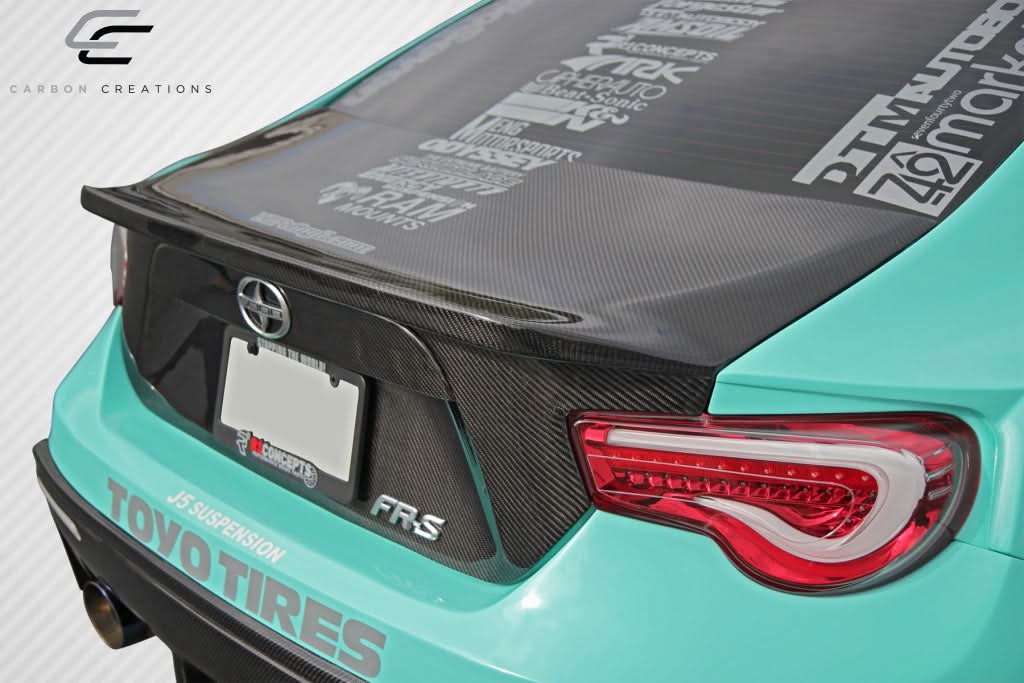 2013-2020 Toyota 86 86-R Style Trunk - Carbon Fiber