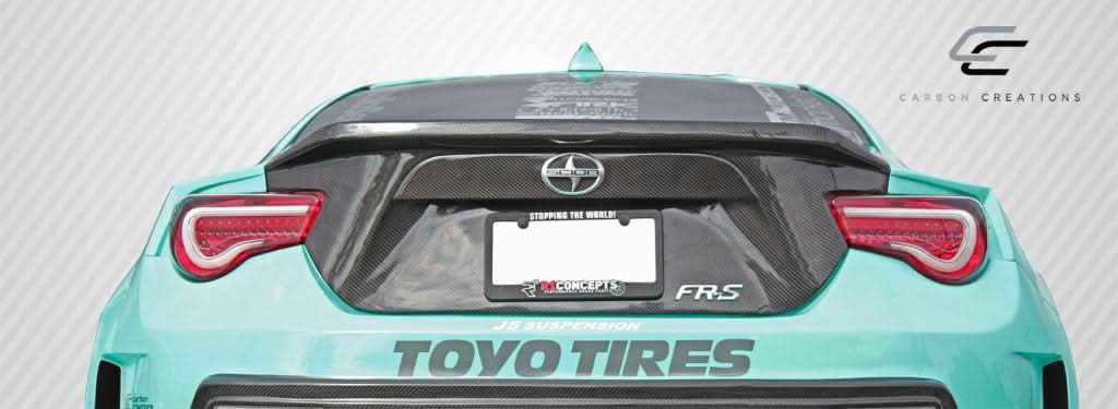 2013-2020 Toyota 86 86-R Style Trunk - Carbon Fiber