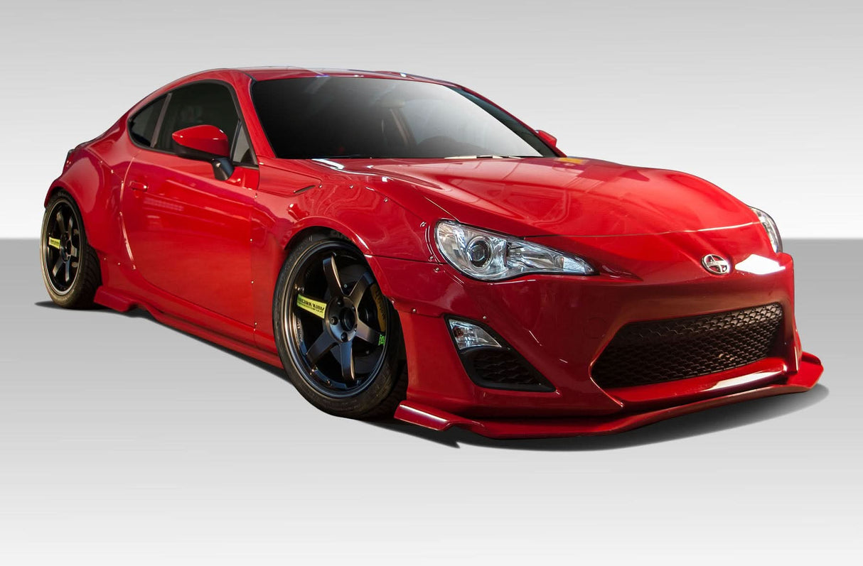 2013-2016 Scion FR-S GT500 Style Wide Body Kit - 12 Piece - FRP